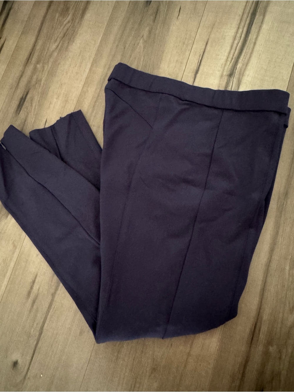 Womens Navy Dress Pants - Classic Tailored Fit